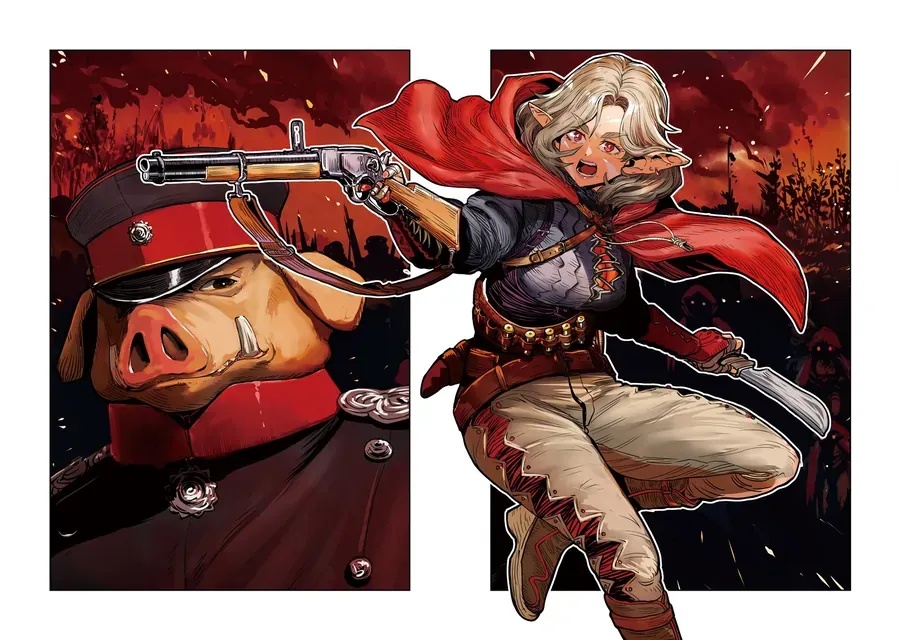 Orcsen Oukokushi ~Yaban Na Orc No Kuni Wa, Ikanishite Heiwa Na Elf No Kuni Wo Yakiharau Ni Itatta Ka~ - Ch.1 - Trang 6 - Asahi Truyen