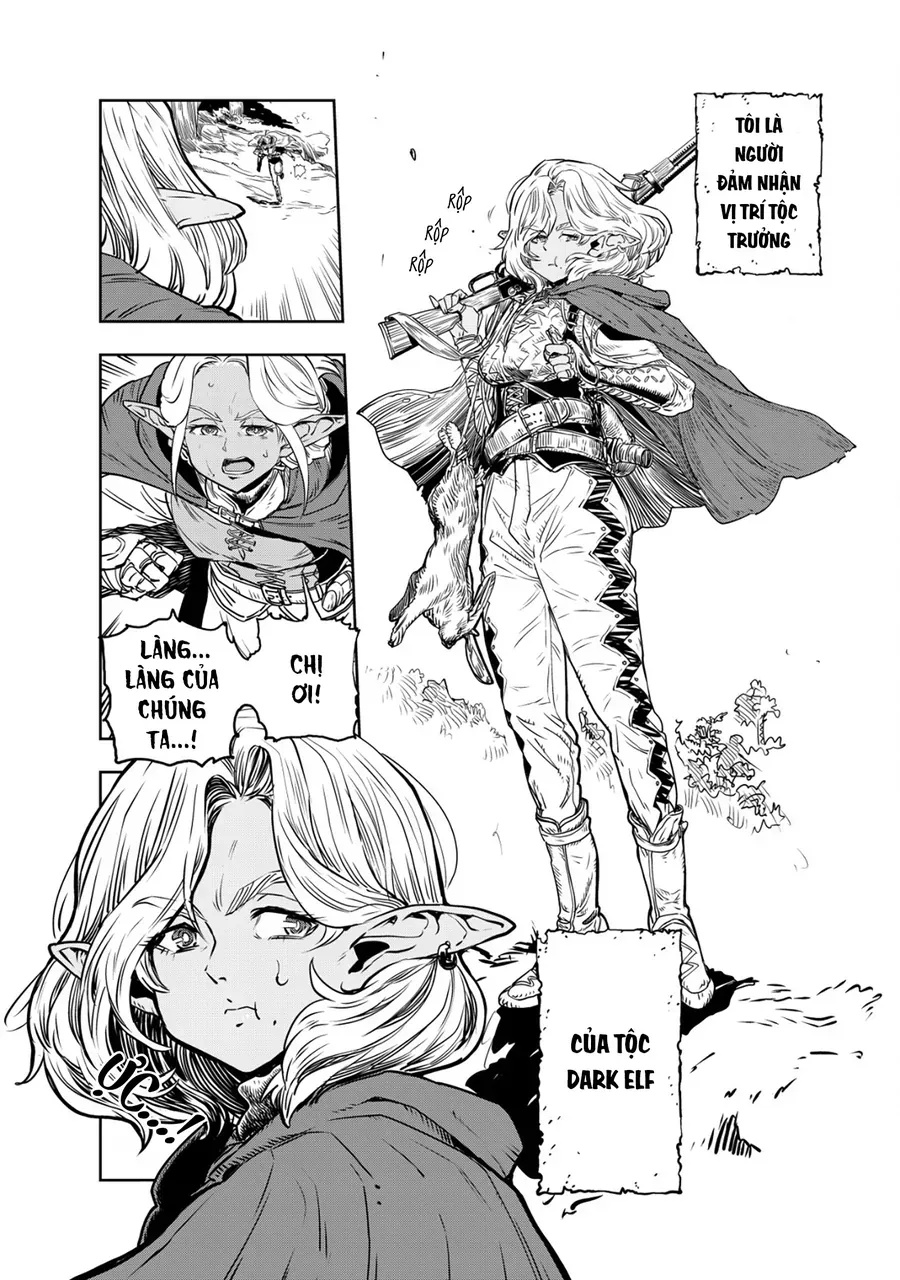 Orcsen Oukokushi ~Yaban Na Orc No Kuni Wa, Ikanishite Heiwa Na Elf No Kuni Wo Yakiharau Ni Itatta Ka~ - Ch.1 - Trang 8 - Asahi Truyen