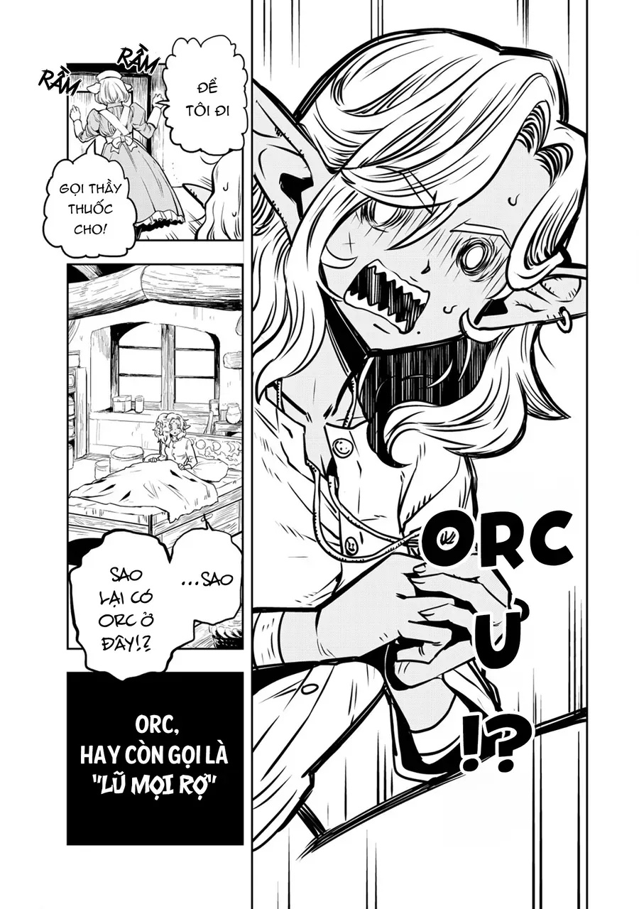 Orcsen Oukokushi ~Yaban Na Orc No Kuni Wa, Ikanishite Heiwa Na Elf No Kuni Wo Yakiharau Ni Itatta Ka~ - Ch.1 - Trang 25 - Asahi Truyen