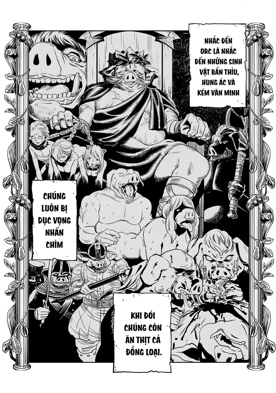 Orcsen Oukokushi ~Yaban Na Orc No Kuni Wa, Ikanishite Heiwa Na Elf No Kuni Wo Yakiharau Ni Itatta Ka~ - Ch.1 - Trang 26 - Asahi Truyen