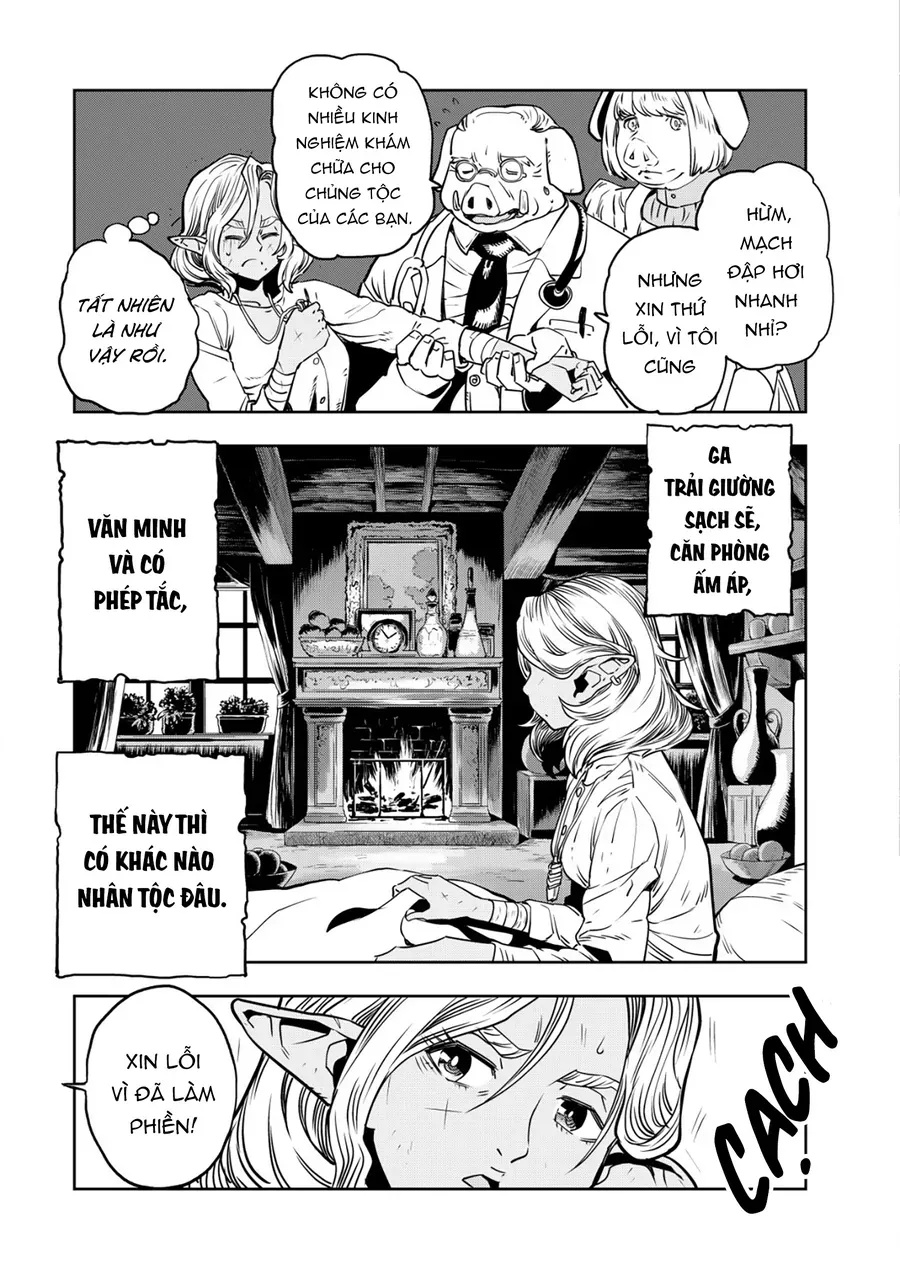 Orcsen Oukokushi ~Yaban Na Orc No Kuni Wa, Ikanishite Heiwa Na Elf No Kuni Wo Yakiharau Ni Itatta Ka~ - Ch.1 - Trang 28 - Asahi Truyen