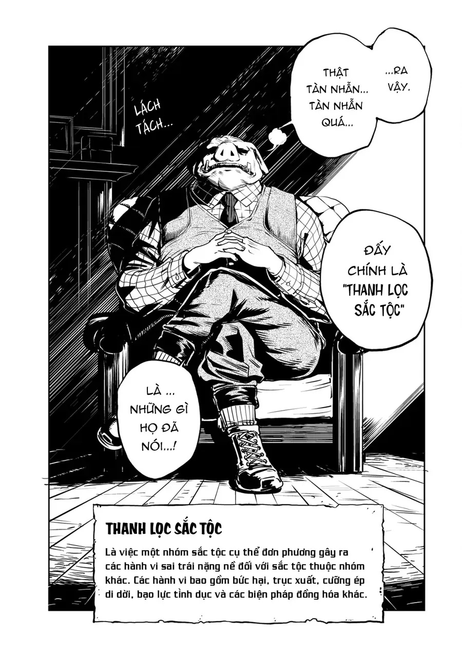 Orcsen Oukokushi ~Yaban Na Orc No Kuni Wa, Ikanishite Heiwa Na Elf No Kuni Wo Yakiharau Ni Itatta Ka~ - Ch.1 - Trang 35 - Asahi Truyen