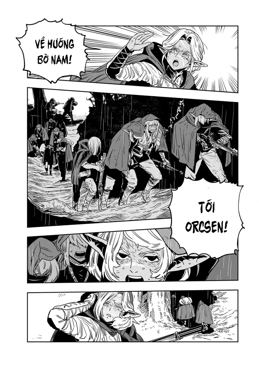 Orcsen Oukokushi ~Yaban Na Orc No Kuni Wa, Ikanishite Heiwa Na Elf No Kuni Wo Yakiharau Ni Itatta Ka~ - Ch.1 - Trang 49 - Asahi Truyen