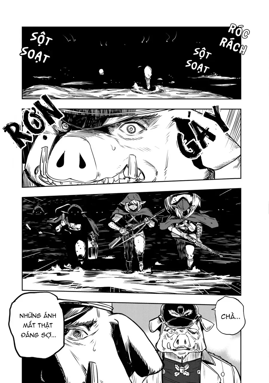 Orcsen Oukokushi ~Yaban Na Orc No Kuni Wa, Ikanishite Heiwa Na Elf No Kuni Wo Yakiharau Ni Itatta Ka~ - Ch.1 - Trang 52 - Asahi Truyen