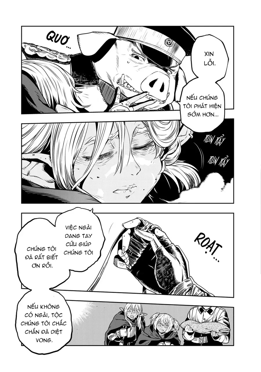 Orcsen Oukokushi ~Yaban Na Orc No Kuni Wa, Ikanishite Heiwa Na Elf No Kuni Wo Yakiharau Ni Itatta Ka~ - Ch.1 - Trang 58 - Asahi Truyen