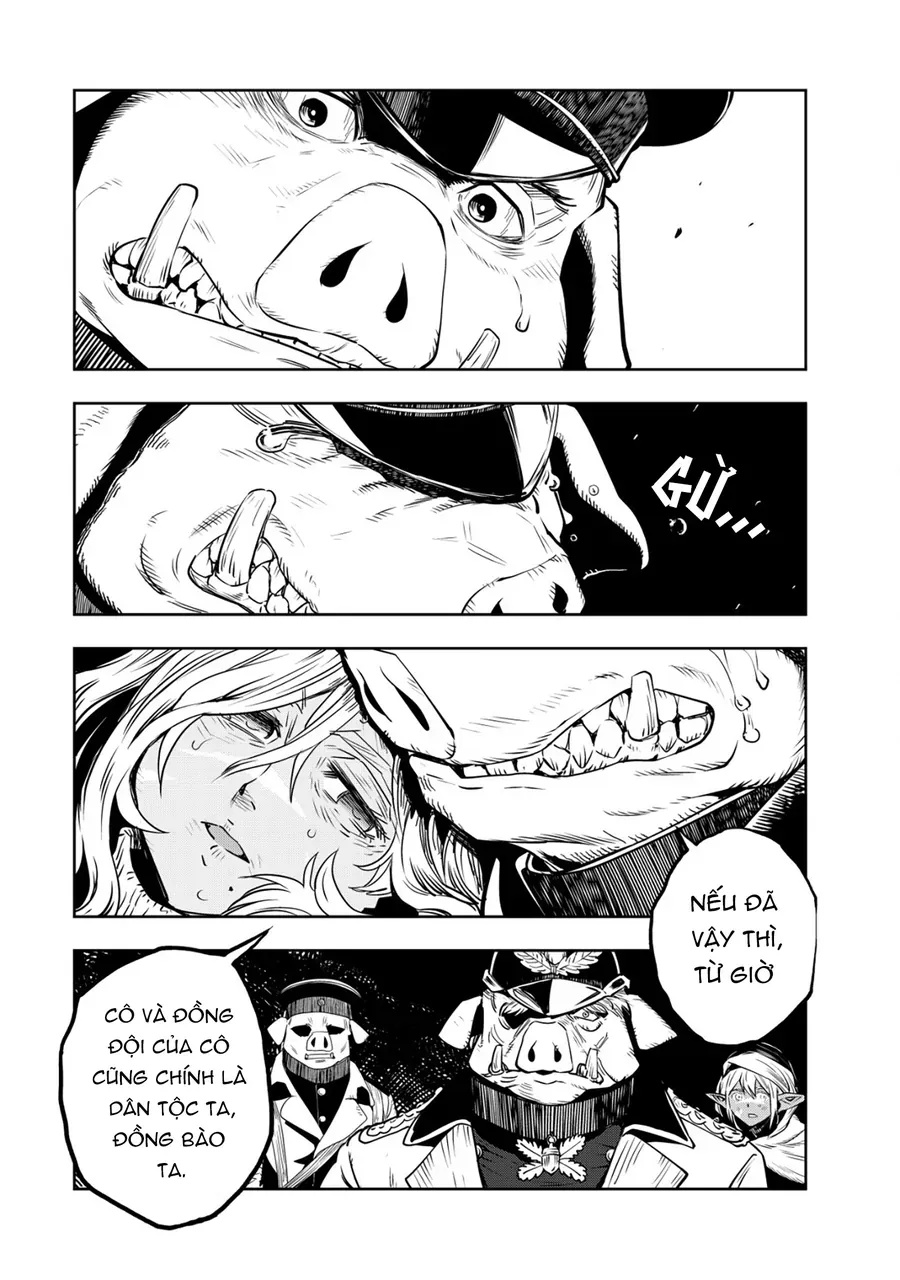 Orcsen Oukokushi ~Yaban Na Orc No Kuni Wa, Ikanishite Heiwa Na Elf No Kuni Wo Yakiharau Ni Itatta Ka~ - Ch.1 - Trang 60 - Asahi Truyen