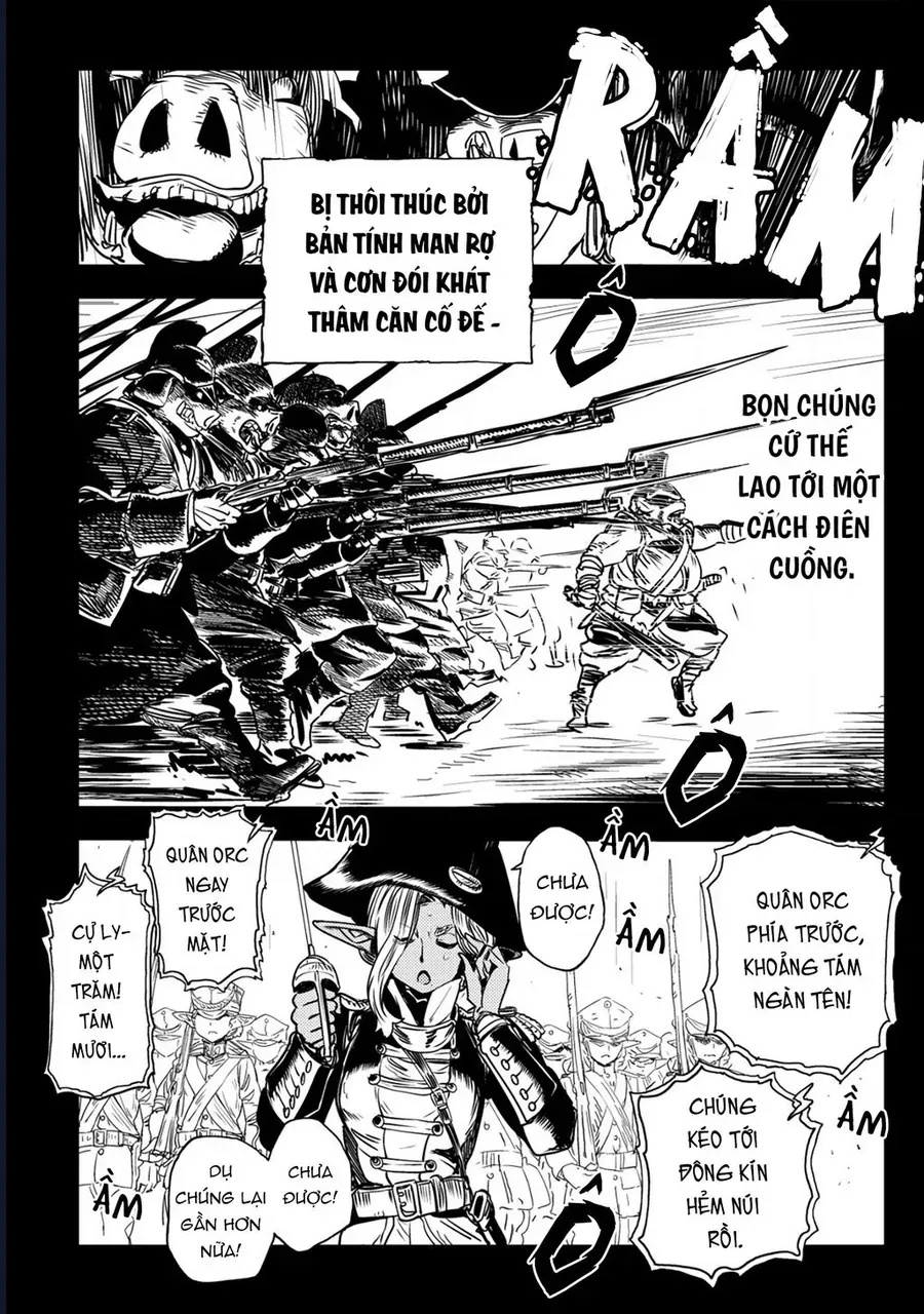 Orcsen Oukokushi ~Yaban Na Orc No Kuni Wa, Ikanishite Heiwa Na Elf No Kuni Wo Yakiharau Ni Itatta Ka~ - Ch.2 - Trang 4 - Asahi Truyen