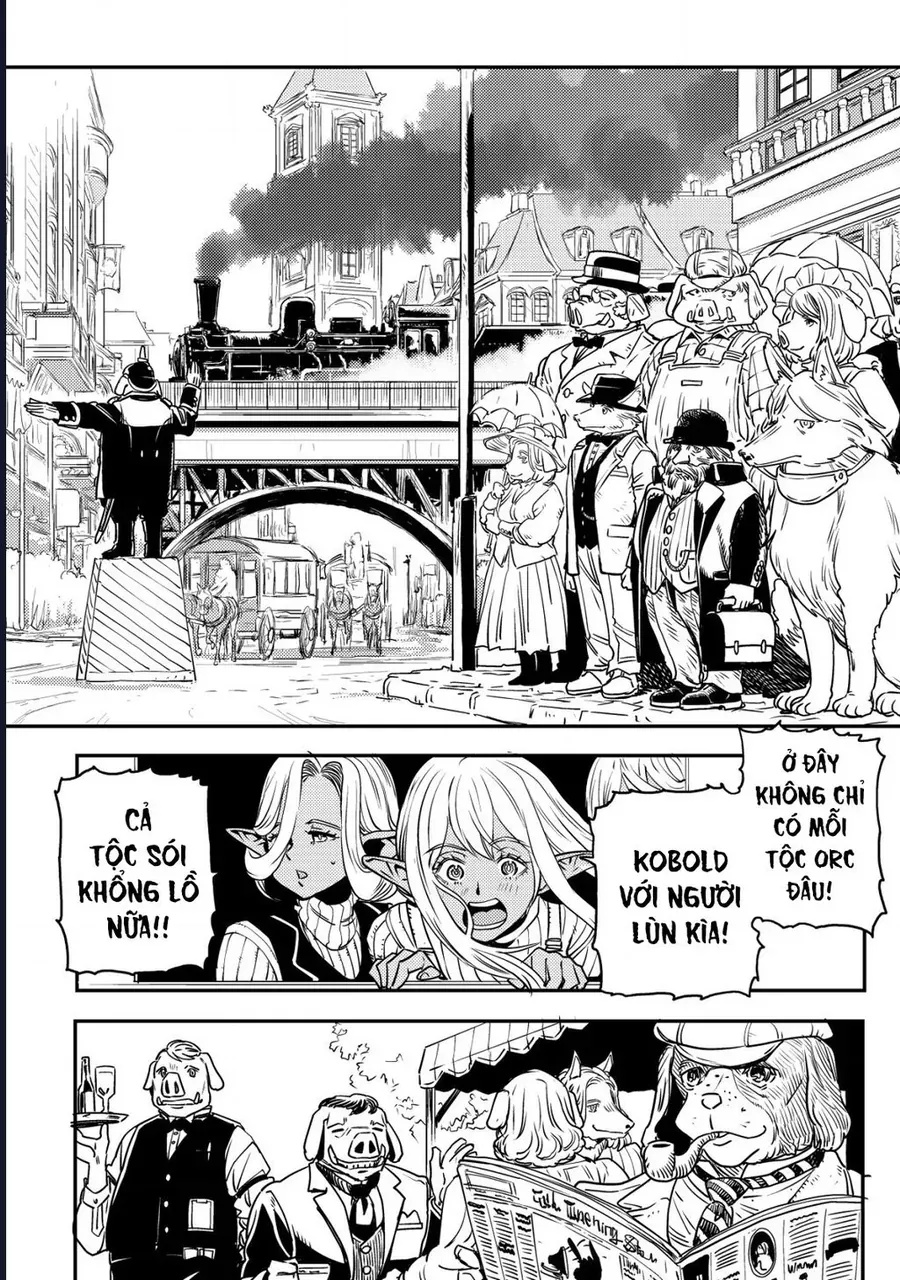 Orcsen Oukokushi ~Yaban Na Orc No Kuni Wa, Ikanishite Heiwa Na Elf No Kuni Wo Yakiharau Ni Itatta Ka~ - Ch.2 - Trang 13 - Asahi Truyen