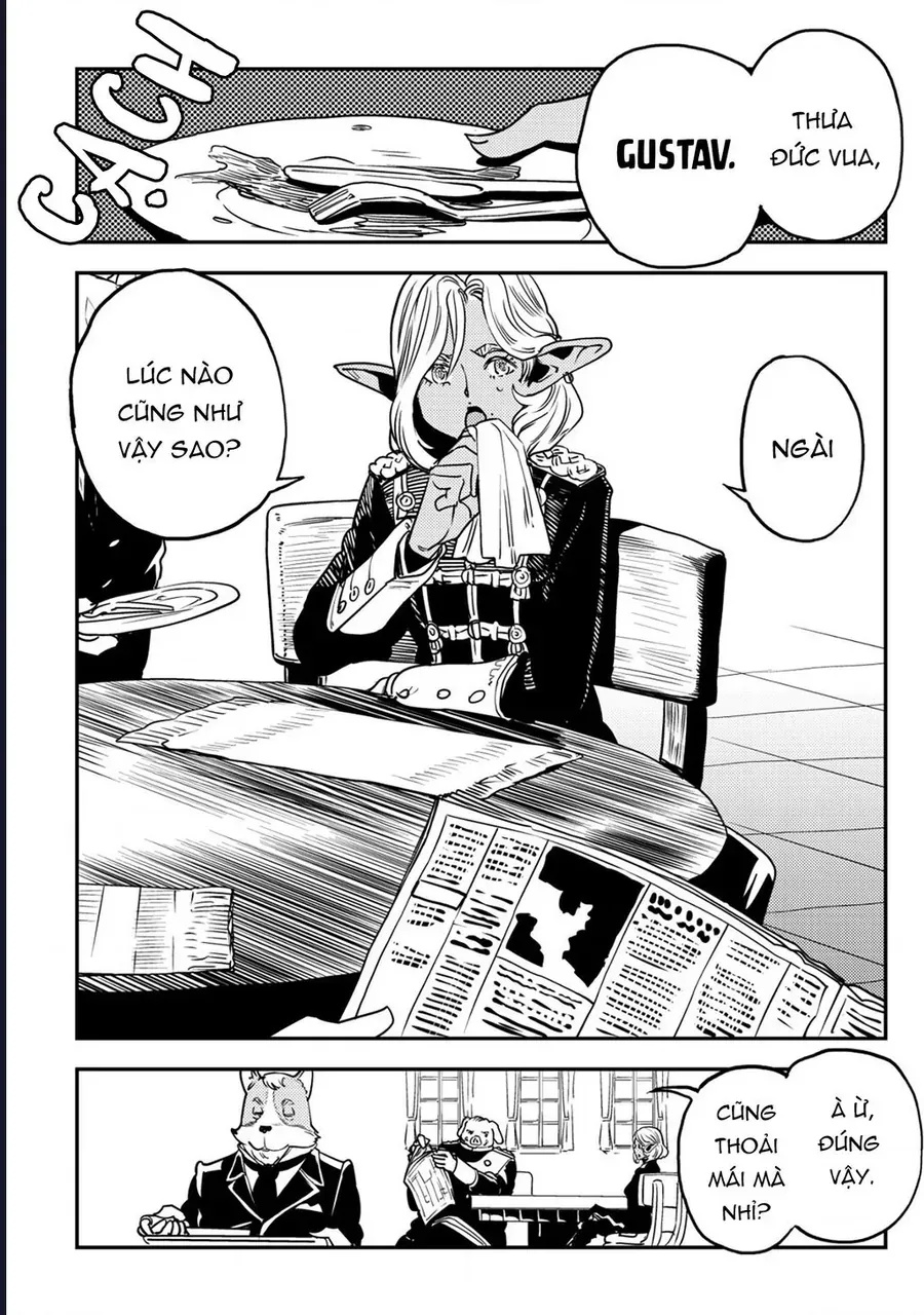 Orcsen Oukokushi ~Yaban Na Orc No Kuni Wa, Ikanishite Heiwa Na Elf No Kuni Wo Yakiharau Ni Itatta Ka~ - Ch.2 - Trang 39 - Asahi Truyen