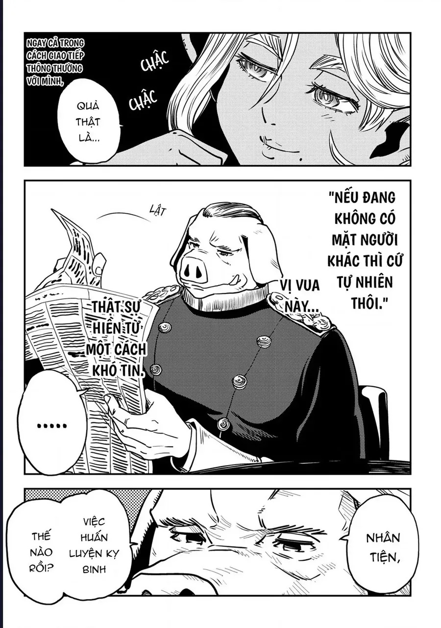 Orcsen Oukokushi ~Yaban Na Orc No Kuni Wa, Ikanishite Heiwa Na Elf No Kuni Wo Yakiharau Ni Itatta Ka~ - Ch.2 - Trang 40 - Asahi Truyen