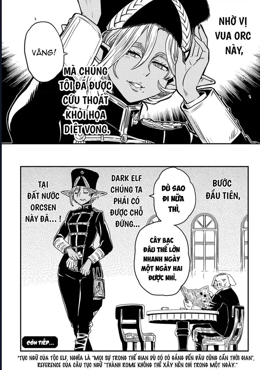 Orcsen Oukokushi ~Yaban Na Orc No Kuni Wa, Ikanishite Heiwa Na Elf No Kuni Wo Yakiharau Ni Itatta Ka~ - Ch.2 - Trang 58 - Asahi Truyen