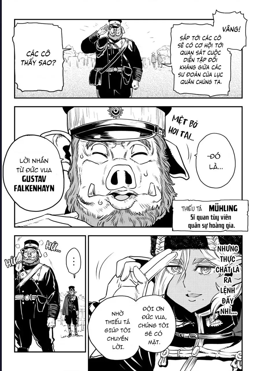 Orcsen Oukokushi ~Yaban Na Orc No Kuni Wa, Ikanishite Heiwa Na Elf No Kuni Wo Yakiharau Ni Itatta Ka~ - Ch.3 - Trang 9 - Asahi Truyen