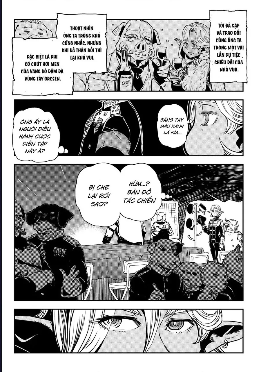 Orcsen Oukokushi ~Yaban Na Orc No Kuni Wa, Ikanishite Heiwa Na Elf No Kuni Wo Yakiharau Ni Itatta Ka~ - Ch.3 - Trang 17 - Asahi Truyen