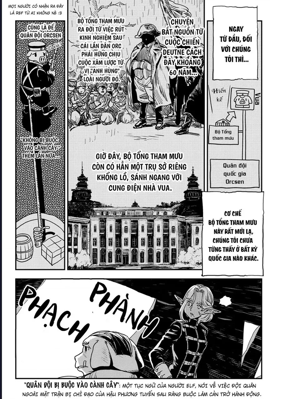 Orcsen Oukokushi ~Yaban Na Orc No Kuni Wa, Ikanishite Heiwa Na Elf No Kuni Wo Yakiharau Ni Itatta Ka~ - Ch.3 - Trang 19 - Asahi Truyen