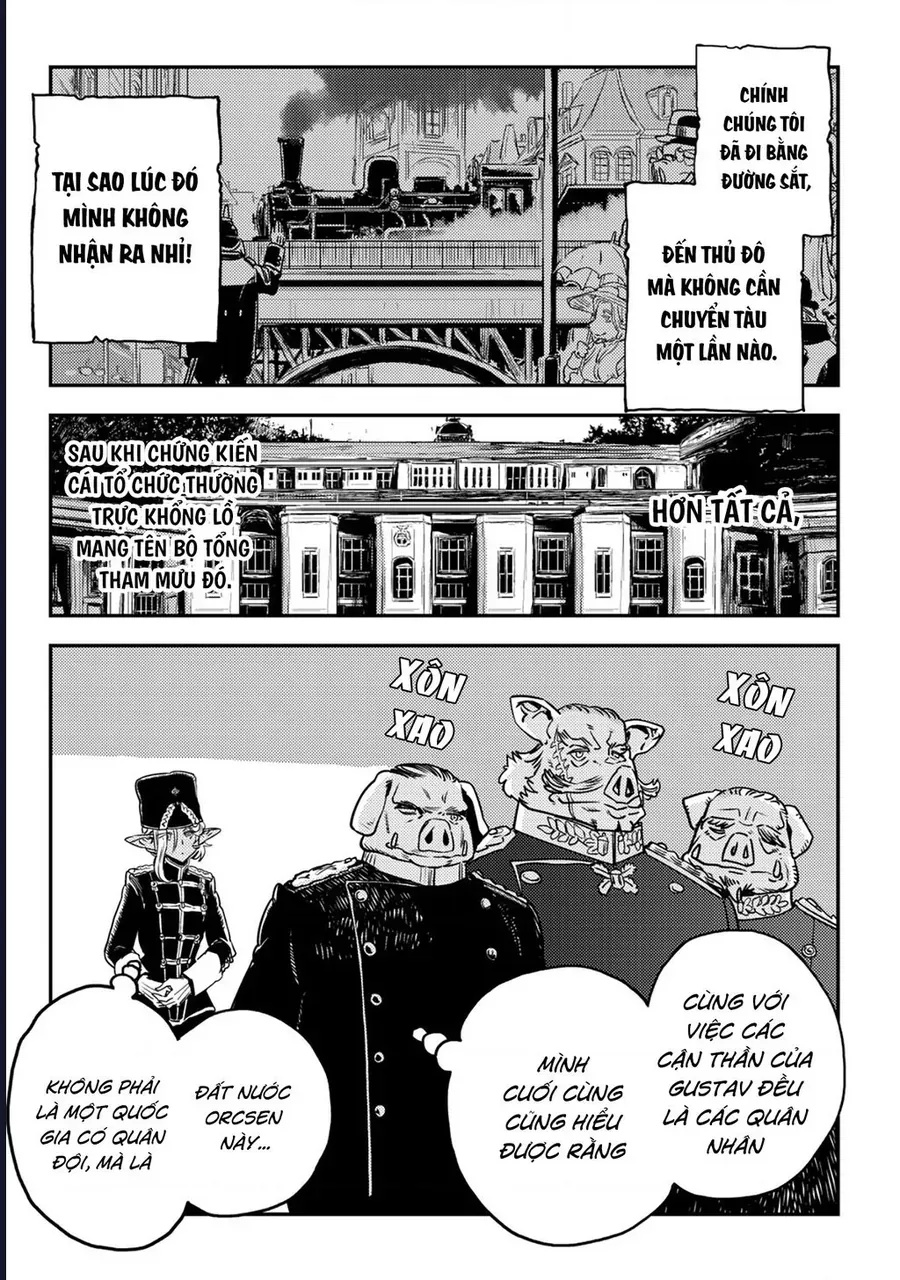 Orcsen Oukokushi ~Yaban Na Orc No Kuni Wa, Ikanishite Heiwa Na Elf No Kuni Wo Yakiharau Ni Itatta Ka~ - Ch.3 - Trang 39 - Asahi Truyen