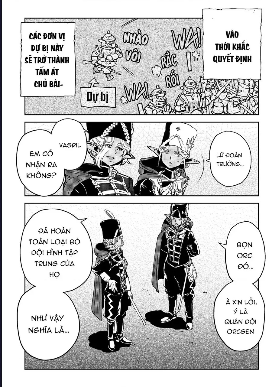 Orcsen Oukokushi ~Yaban Na Orc No Kuni Wa, Ikanishite Heiwa Na Elf No Kuni Wo Yakiharau Ni Itatta Ka~ - Ch.4 - Trang 16 - Asahi Truyen