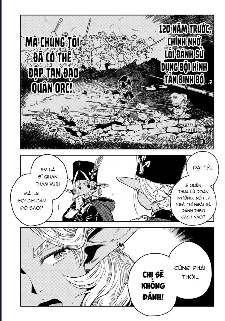 Orcsen Oukokushi ~Yaban Na Orc No Kuni Wa, Ikanishite Heiwa Na Elf No Kuni Wo Yakiharau Ni Itatta Ka~ - Ch.4 - Trang 18 - Asahi Truyen