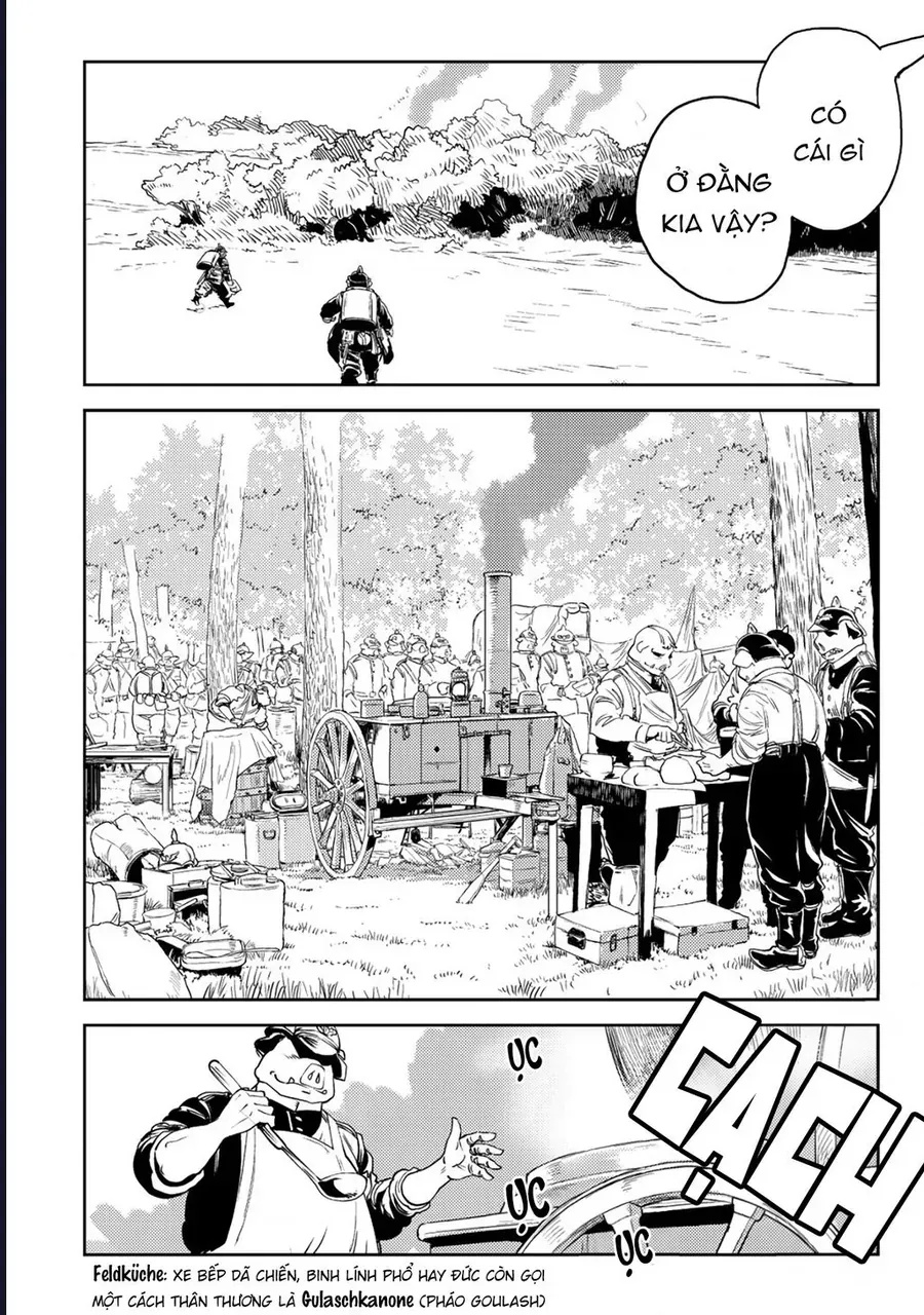 Orcsen Oukokushi ~Yaban Na Orc No Kuni Wa, Ikanishite Heiwa Na Elf No Kuni Wo Yakiharau Ni Itatta Ka~ - Ch.4 - Trang 20 - Asahi Truyen