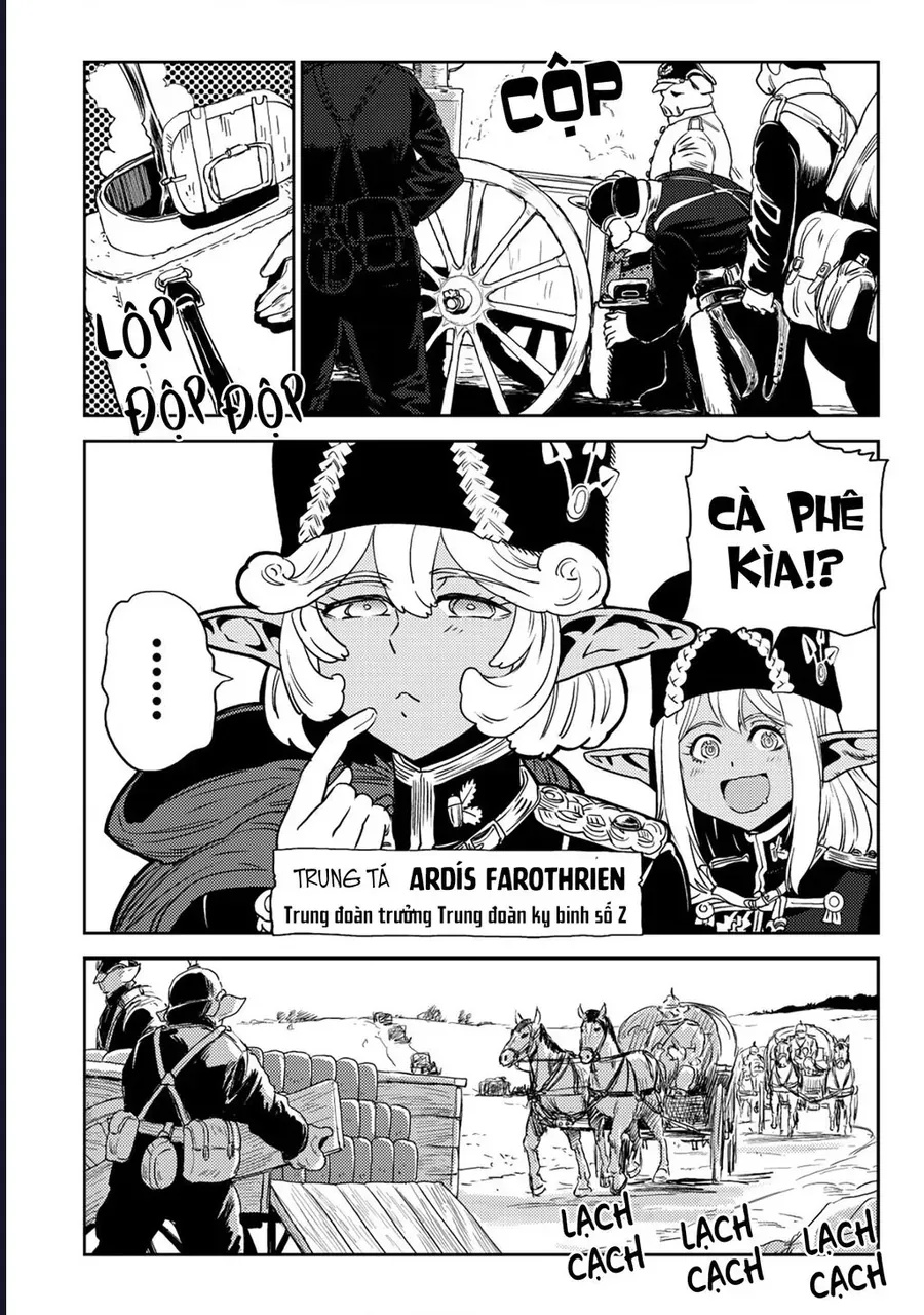 Orcsen Oukokushi ~Yaban Na Orc No Kuni Wa, Ikanishite Heiwa Na Elf No Kuni Wo Yakiharau Ni Itatta Ka~ - Ch.4 - Trang 22 - Asahi Truyen