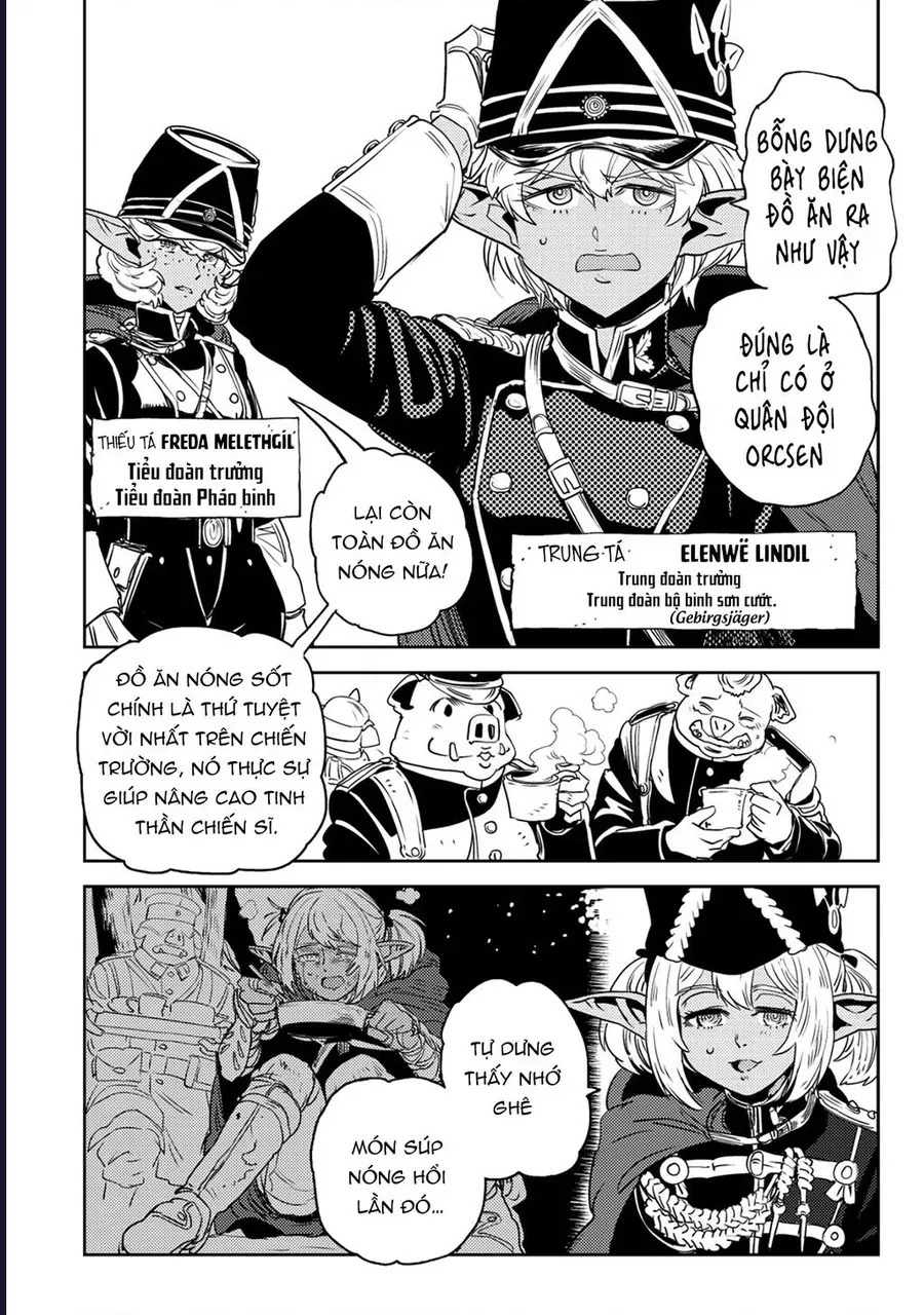 Orcsen Oukokushi ~Yaban Na Orc No Kuni Wa, Ikanishite Heiwa Na Elf No Kuni Wo Yakiharau Ni Itatta Ka~ - Ch.4 - Trang 24 - Asahi Truyen