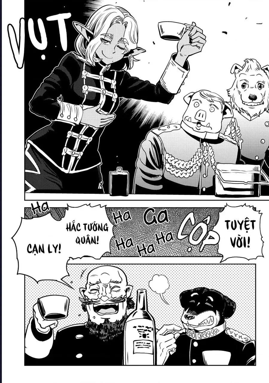 Orcsen Oukokushi ~Yaban Na Orc No Kuni Wa, Ikanishite Heiwa Na Elf No Kuni Wo Yakiharau Ni Itatta Ka~ - Ch.4 - Trang 36 - Asahi Truyen