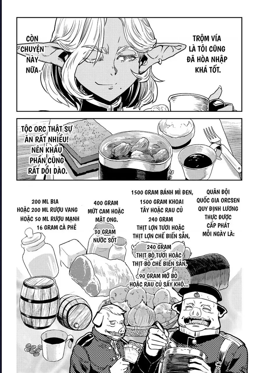 Orcsen Oukokushi ~Yaban Na Orc No Kuni Wa, Ikanishite Heiwa Na Elf No Kuni Wo Yakiharau Ni Itatta Ka~ - Ch.4 - Trang 37 - Asahi Truyen