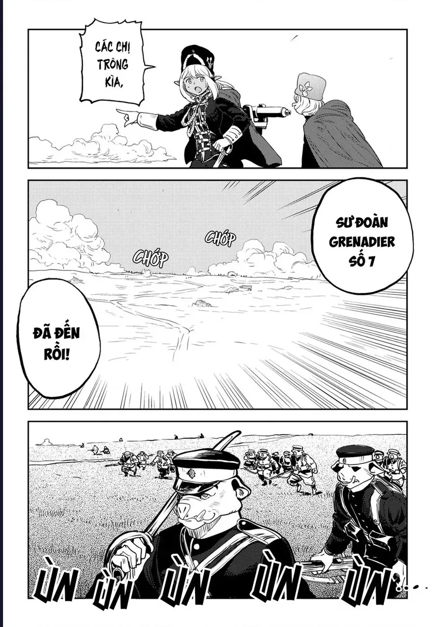 Orcsen Oukokushi ~Yaban Na Orc No Kuni Wa, Ikanishite Heiwa Na Elf No Kuni Wo Yakiharau Ni Itatta Ka~ - Ch.4 - Trang 53 - Asahi Truyen