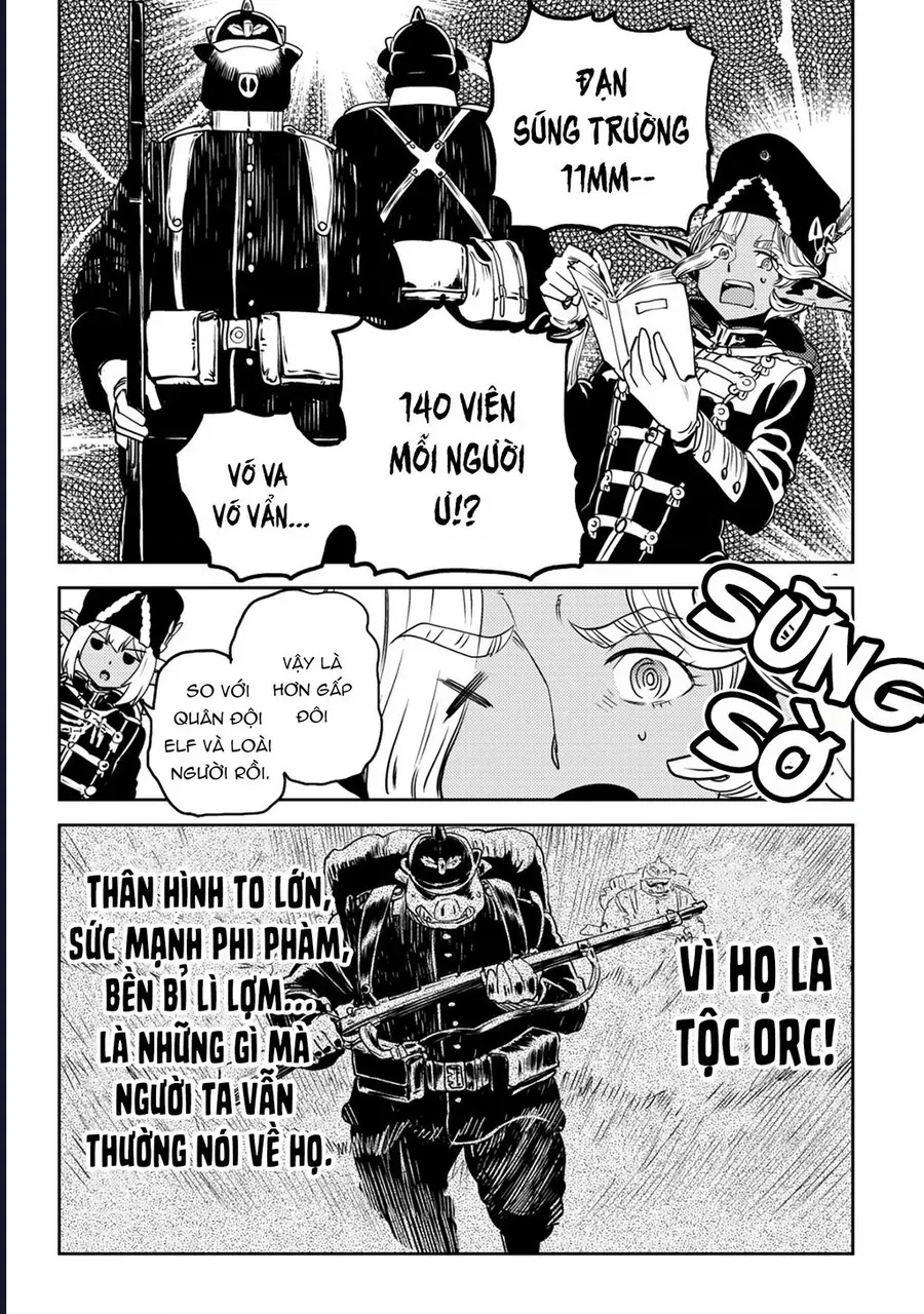 Orcsen Oukokushi ~Yaban Na Orc No Kuni Wa, Ikanishite Heiwa Na Elf No Kuni Wo Yakiharau Ni Itatta Ka~ - Ch.4 - Trang 57 - Asahi Truyen