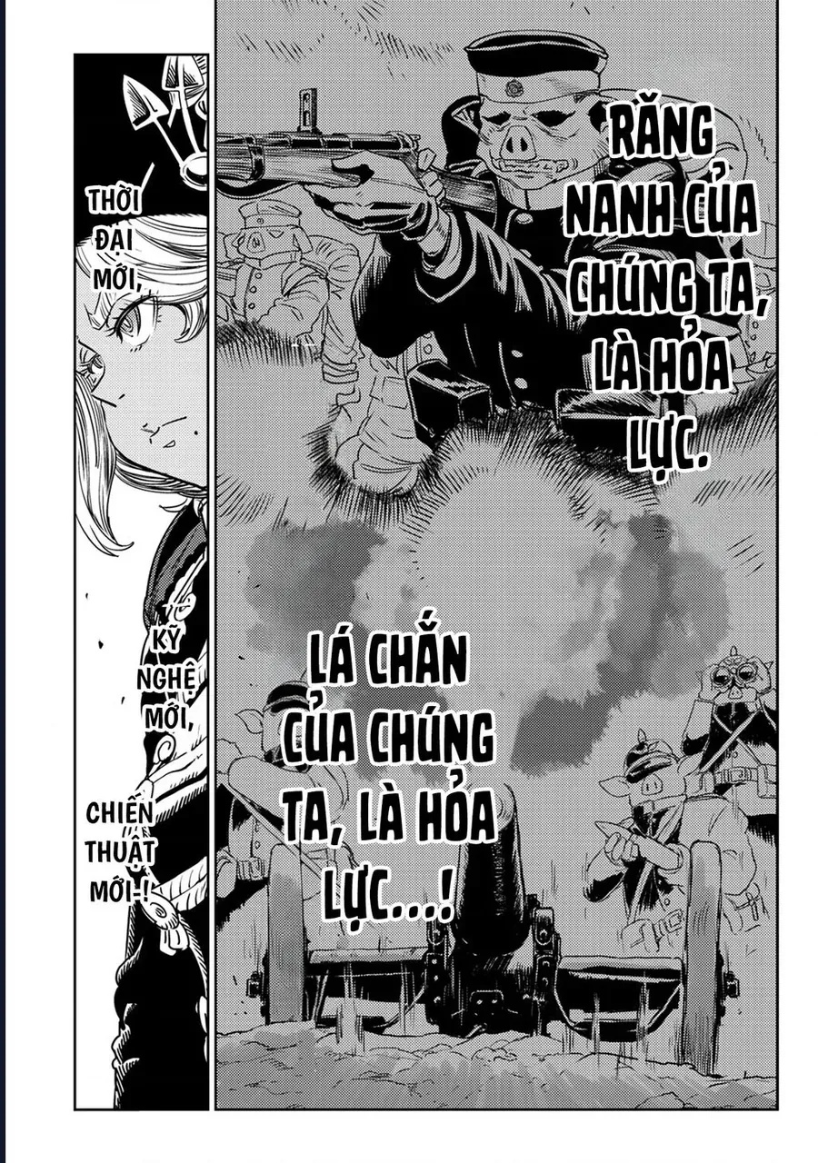 Orcsen Oukokushi ~Yaban Na Orc No Kuni Wa, Ikanishite Heiwa Na Elf No Kuni Wo Yakiharau Ni Itatta Ka~ - Ch.4 - Trang 58 - Asahi Truyen