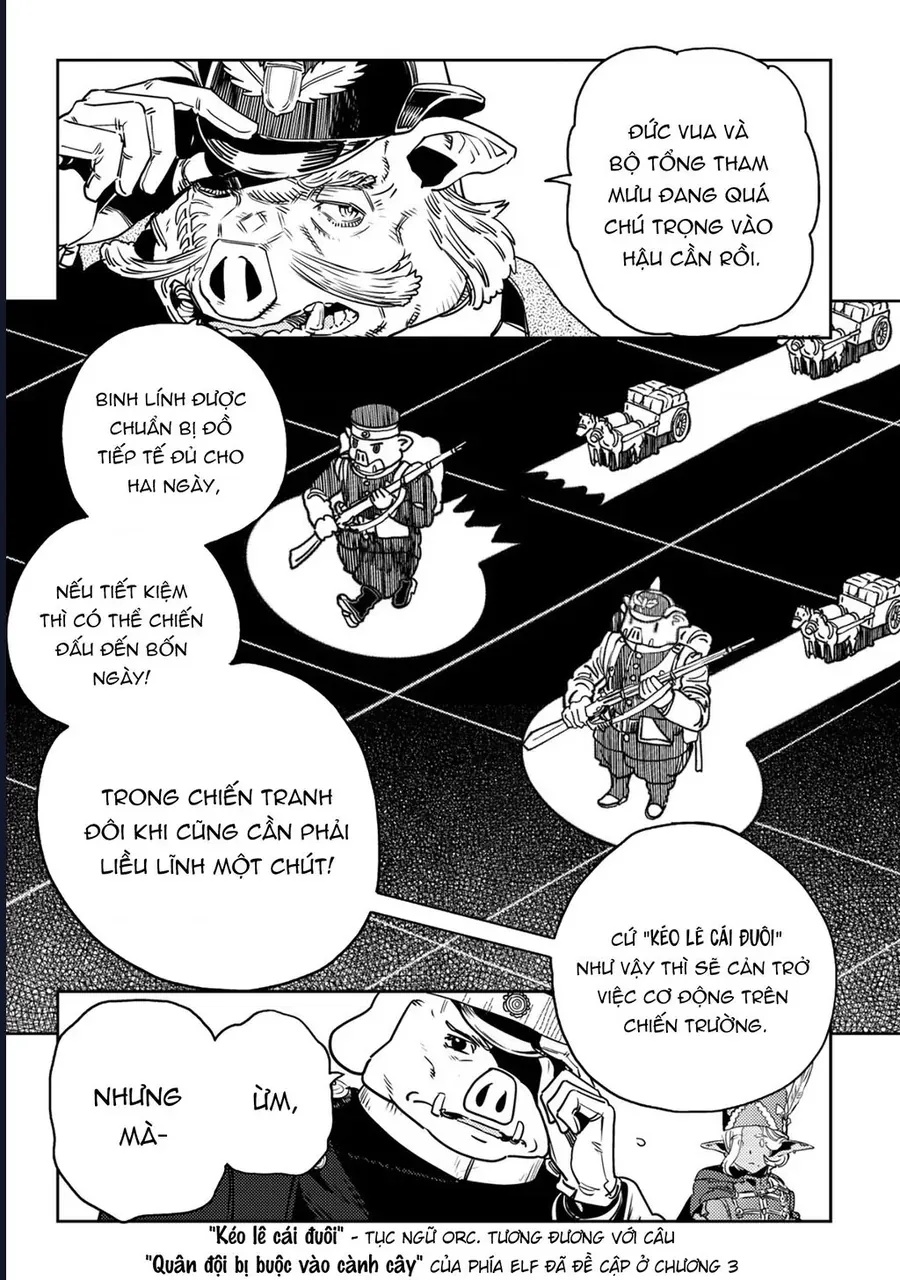 Orcsen Oukokushi ~Yaban Na Orc No Kuni Wa, Ikanishite Heiwa Na Elf No Kuni Wo Yakiharau Ni Itatta Ka~ - Ch.4 - Trang 63 - Asahi Truyen