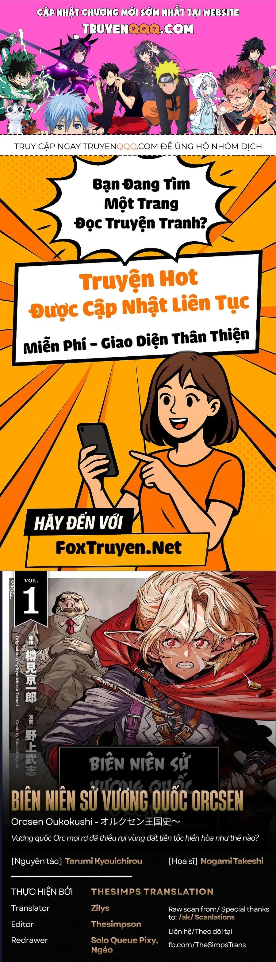 Orcsen Oukokushi ~Yaban Na Orc No Kuni Wa, Ikanishite Heiwa Na Elf No Kuni Wo Yakiharau Ni Itatta Ka~ - Ch.5 - Trang 1 - Asahi Truyen