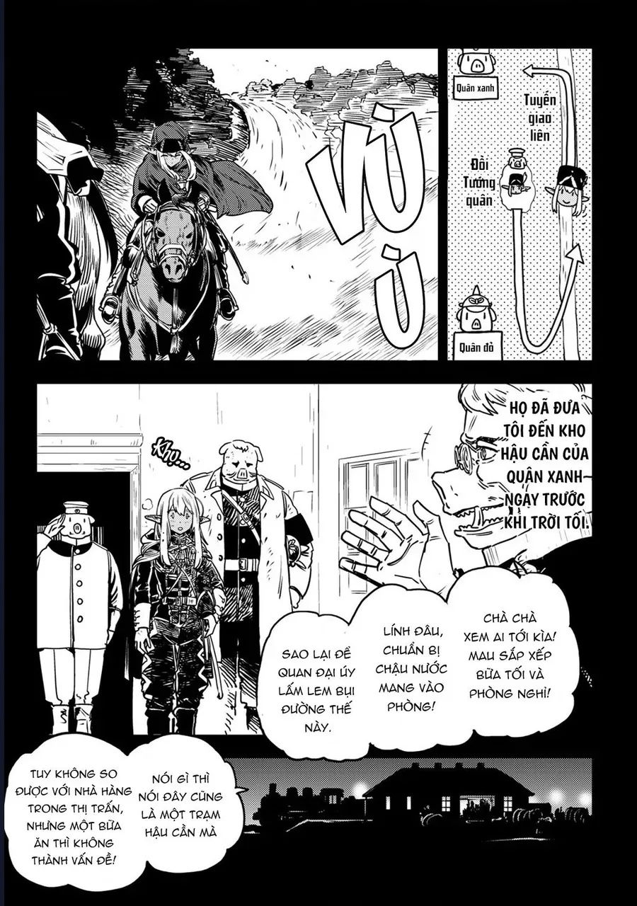 Orcsen Oukokushi ~Yaban Na Orc No Kuni Wa, Ikanishite Heiwa Na Elf No Kuni Wo Yakiharau Ni Itatta Ka~ - Ch.5 - Trang 7 - Asahi Truyen
