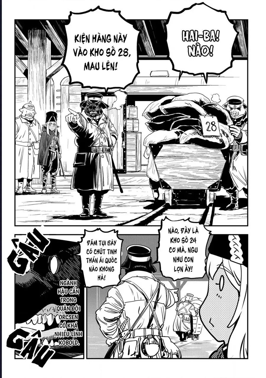 Orcsen Oukokushi ~Yaban Na Orc No Kuni Wa, Ikanishite Heiwa Na Elf No Kuni Wo Yakiharau Ni Itatta Ka~ - Ch.5 - Trang 11 - Asahi Truyen