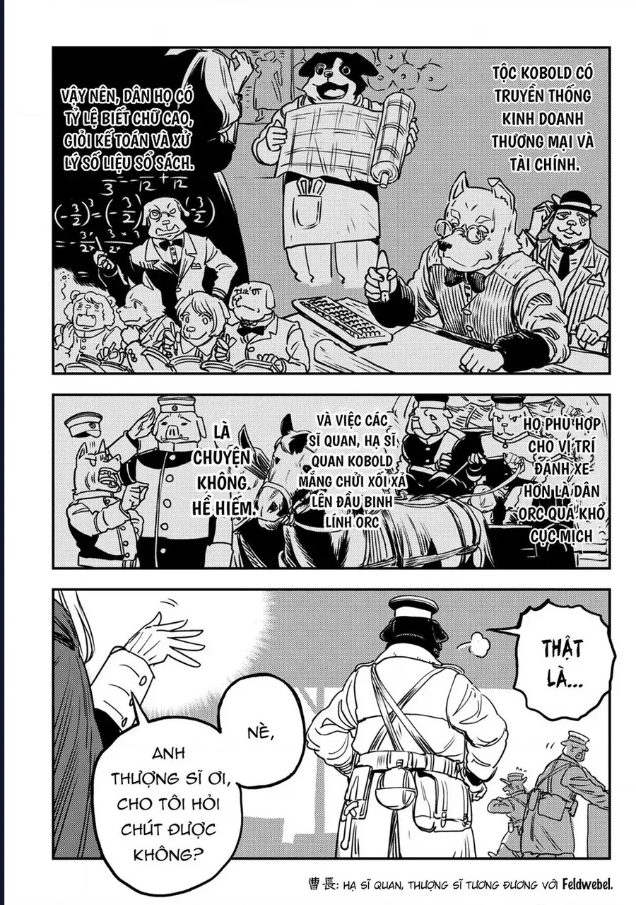 Orcsen Oukokushi ~Yaban Na Orc No Kuni Wa, Ikanishite Heiwa Na Elf No Kuni Wo Yakiharau Ni Itatta Ka~ - Ch.5 - Trang 12 - Asahi Truyen