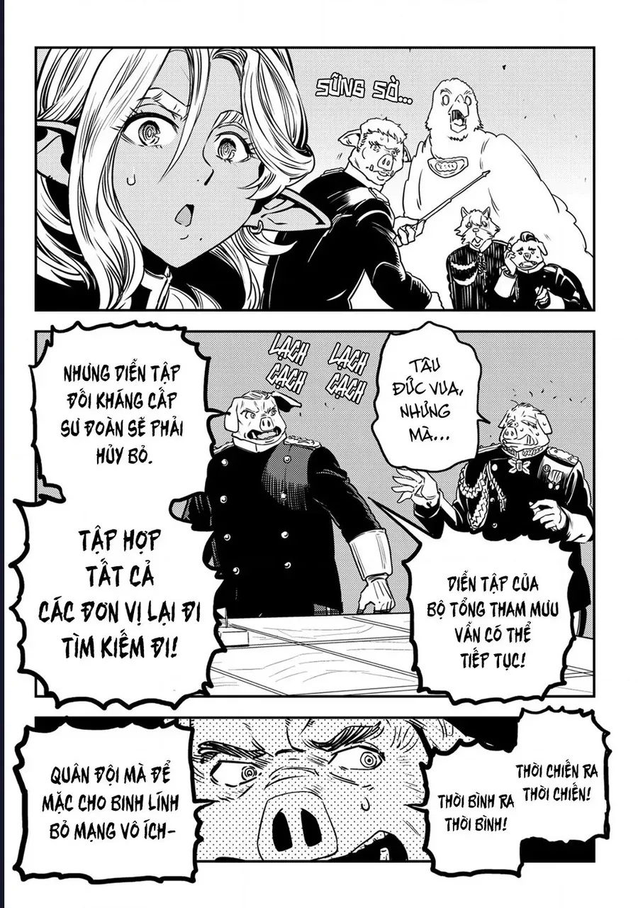 Orcsen Oukokushi ~Yaban Na Orc No Kuni Wa, Ikanishite Heiwa Na Elf No Kuni Wo Yakiharau Ni Itatta Ka~ - Ch.5 - Trang 27 - Asahi Truyen