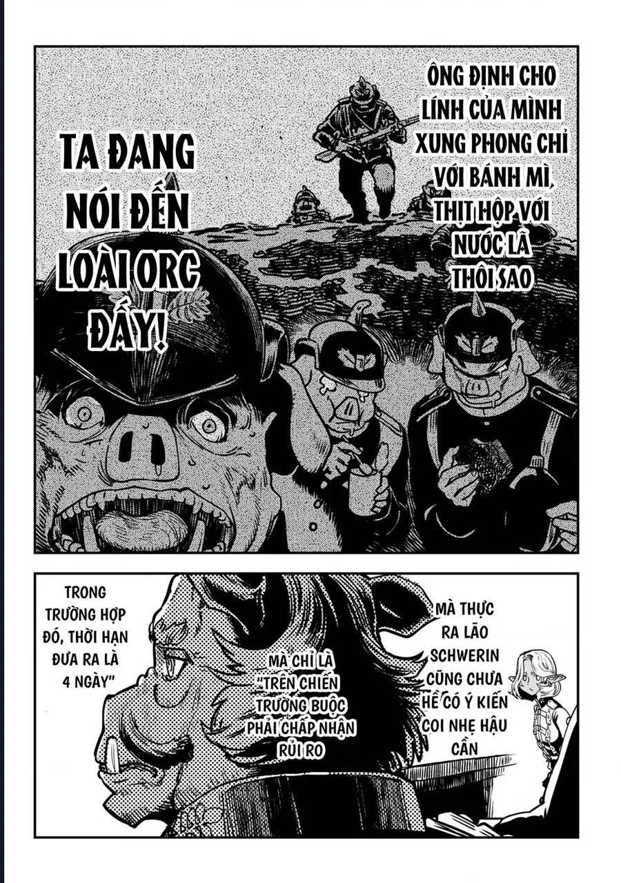 Orcsen Oukokushi ~Yaban Na Orc No Kuni Wa, Ikanishite Heiwa Na Elf No Kuni Wo Yakiharau Ni Itatta Ka~ - Ch.6 - Trang 9 - Asahi Truyen