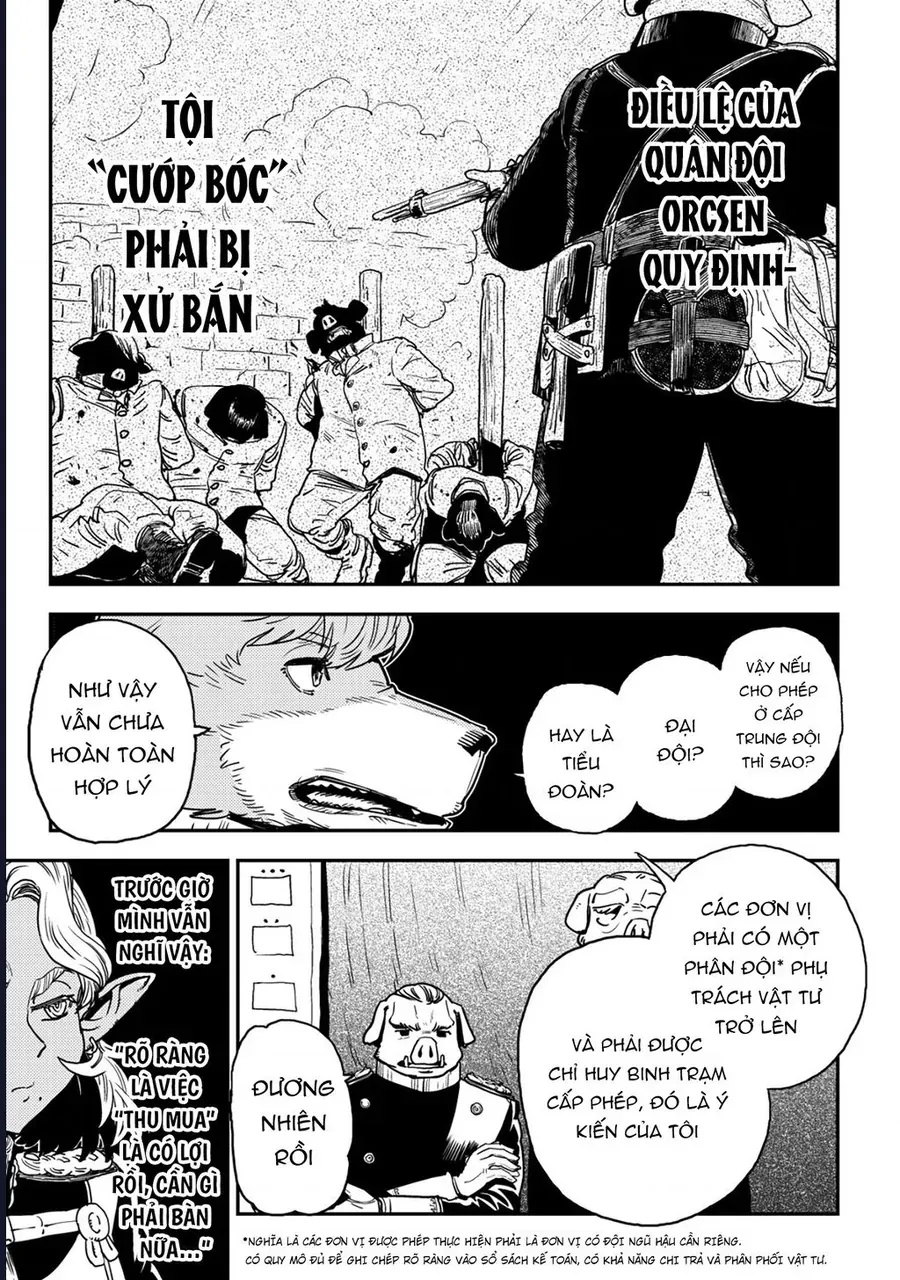 Orcsen Oukokushi ~Yaban Na Orc No Kuni Wa, Ikanishite Heiwa Na Elf No Kuni Wo Yakiharau Ni Itatta Ka~ - Ch.6 - Trang 13 - Asahi Truyen