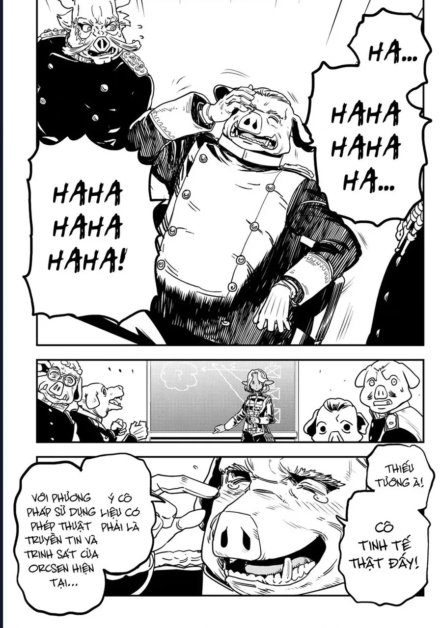 Orcsen Oukokushi ~Yaban Na Orc No Kuni Wa, Ikanishite Heiwa Na Elf No Kuni Wo Yakiharau Ni Itatta Ka~ - Ch.6 - Trang 24 - Asahi Truyen