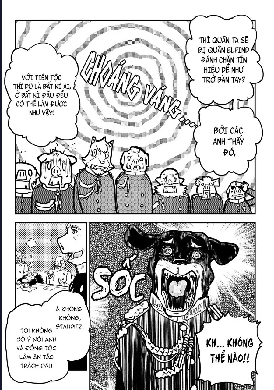 Orcsen Oukokushi ~Yaban Na Orc No Kuni Wa, Ikanishite Heiwa Na Elf No Kuni Wo Yakiharau Ni Itatta Ka~ - Ch.6 - Trang 25 - Asahi Truyen