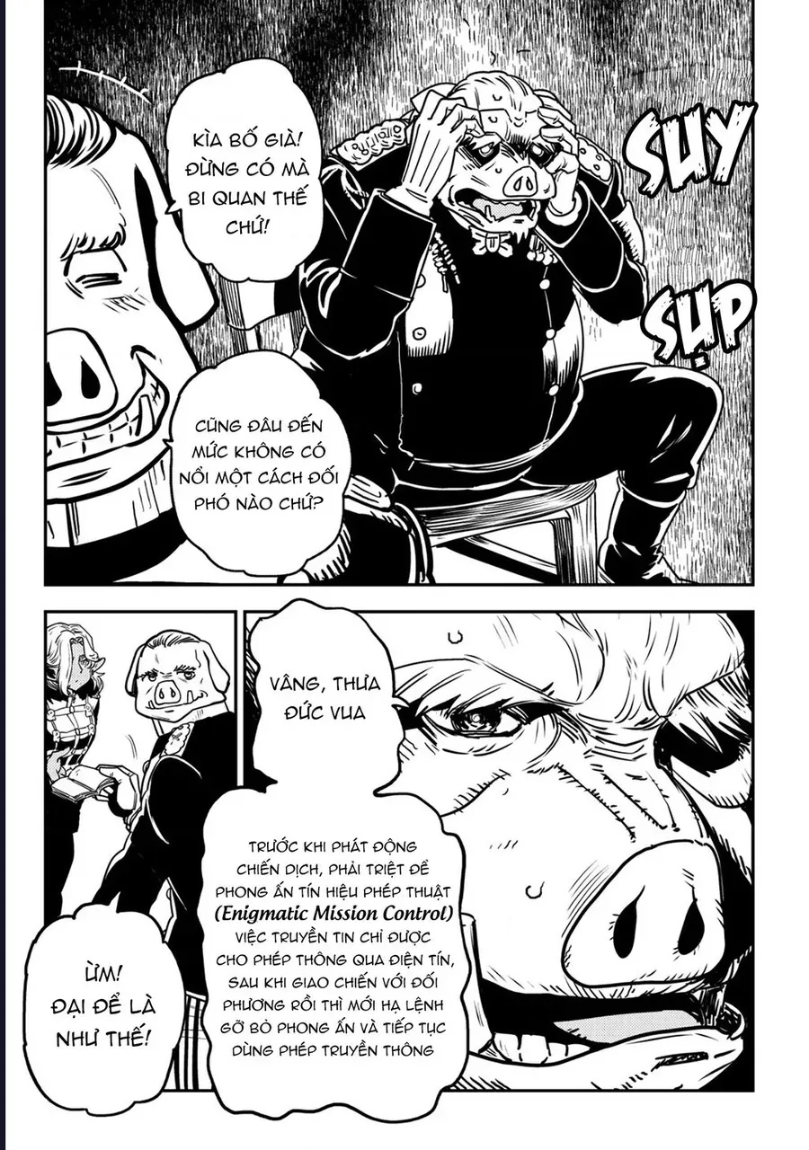 Orcsen Oukokushi ~Yaban Na Orc No Kuni Wa, Ikanishite Heiwa Na Elf No Kuni Wo Yakiharau Ni Itatta Ka~ - Ch.6 - Trang 27 - Asahi Truyen