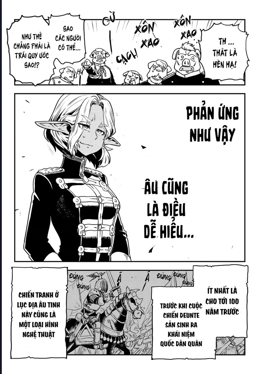 Orcsen Oukokushi ~Yaban Na Orc No Kuni Wa, Ikanishite Heiwa Na Elf No Kuni Wo Yakiharau Ni Itatta Ka~ - Ch.6 - Trang 35 - Asahi Truyen