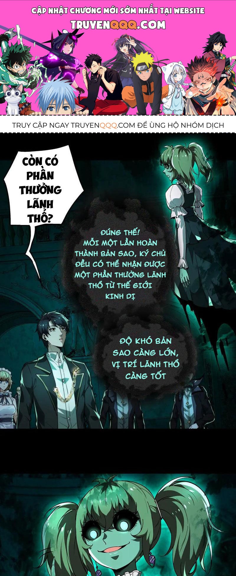 Ta Biến Thế Giới Kinh Dị Thành Trò Chơi Nuôi Dưỡng - Ch.17 - Trang 1 - Asahi Truyen