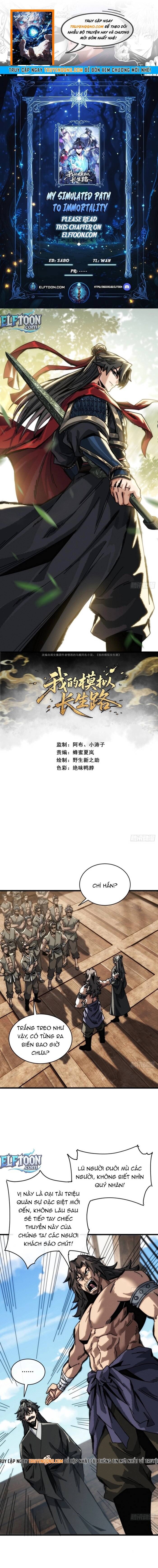 Ta Mô Phỏng Trường Sinh Lộ - Ch.17 - Trang 1 - Asahi Truyen